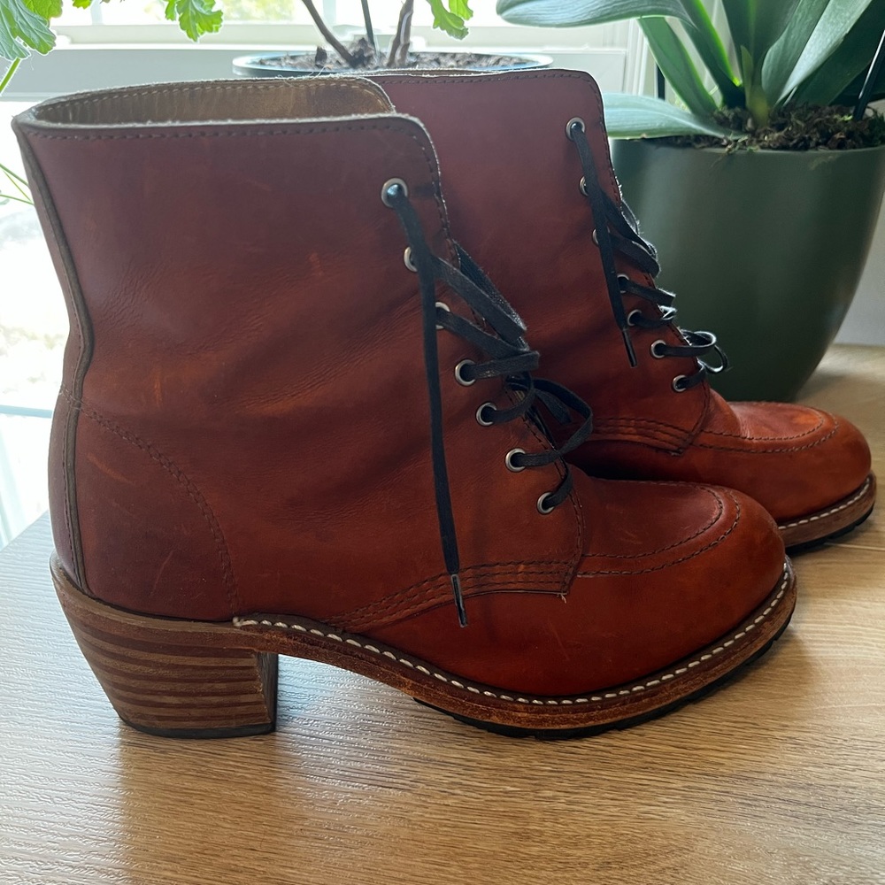 Red Wing Clara Leather Heeled Boot